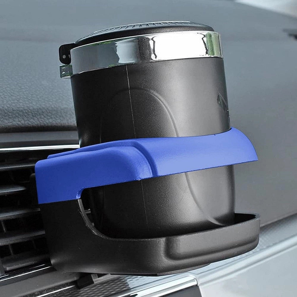 Trade Shop - Set 2 Pz Portabottiglie Universale Bevande Ganci Bocchette Aria Per Auto Camion -