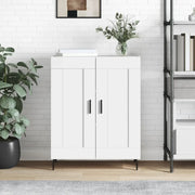 Credenza-Buffet-Armadio da cucina Bianca 69,5x34x90 cm in Legno Multistrato 206680
