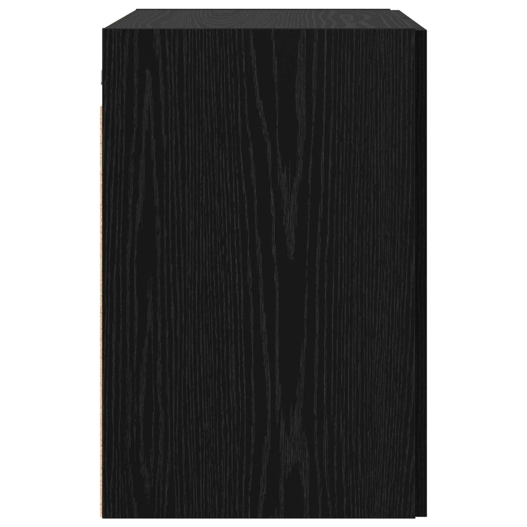 Armadietto a muro Rovere Nero 80 x 42,5 x 64 cm 8010924