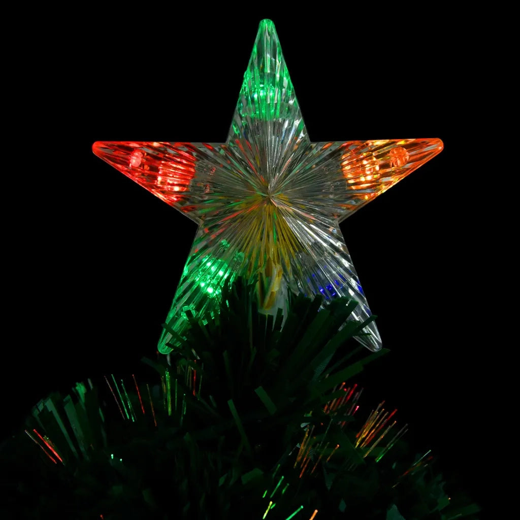 Albero di Natale Artificiale Supporto/LED 64 cm Fibra Ottica cod mxl 19709