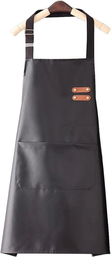 Schort industriale ultralight con tas grande, impermeabile, con cintura regolabile e resistente all'olio.