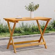 vidaXL Tavolo Giardino Pieghevole 90x52,5x65 cm Legno Massello Acacia