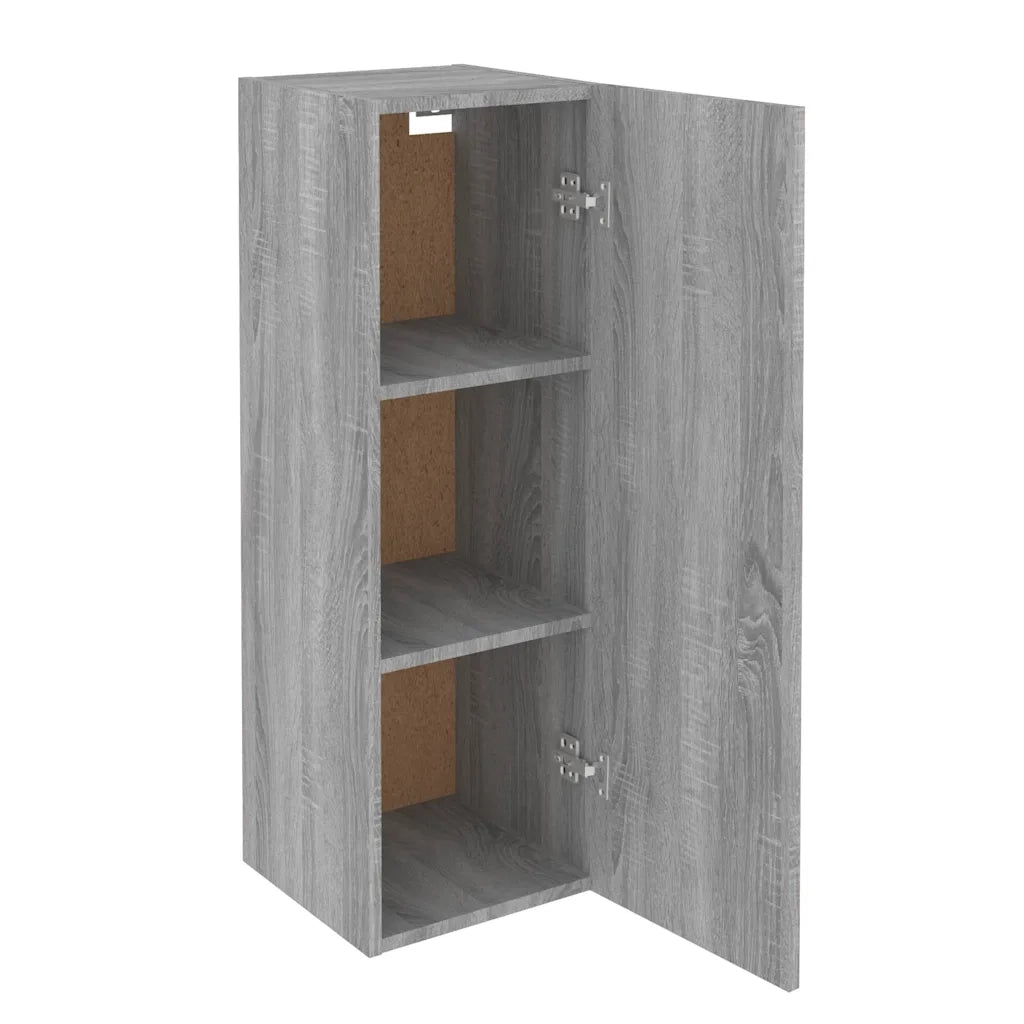 Mobile TV Grigio Sonoma 30,5x30x90 cm in Legno Multistrato 815749