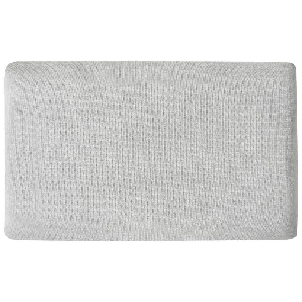 Divano angolare a sinistra in tessuto di ciniglia grigio chiaro Poliestere Metallo Gambe nere 190 x 272 x 83 cm Schienale imbottito e rifinito 3 posti a L Soggiorno in stile moderno