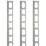 Profili in alluminio verniciato colore manhattan 110 a l per finitura parete proangle *** pezzi 3 pz, confezione 1