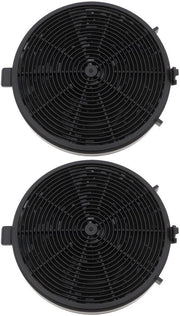Filtro a Gas Attivo 120x17mm - Filtro dell'Aspirazione - Set a Doppio - Compatibile con DU 7600/7601/7607 - Progettazione di Utilizzo - Assorbimento dell'Odore Efficiente