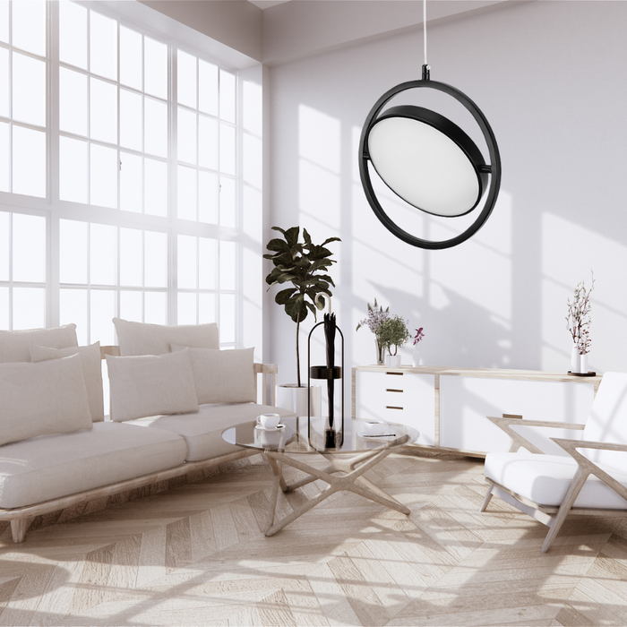 Lampada A Sospensione Led App1790-cp Black