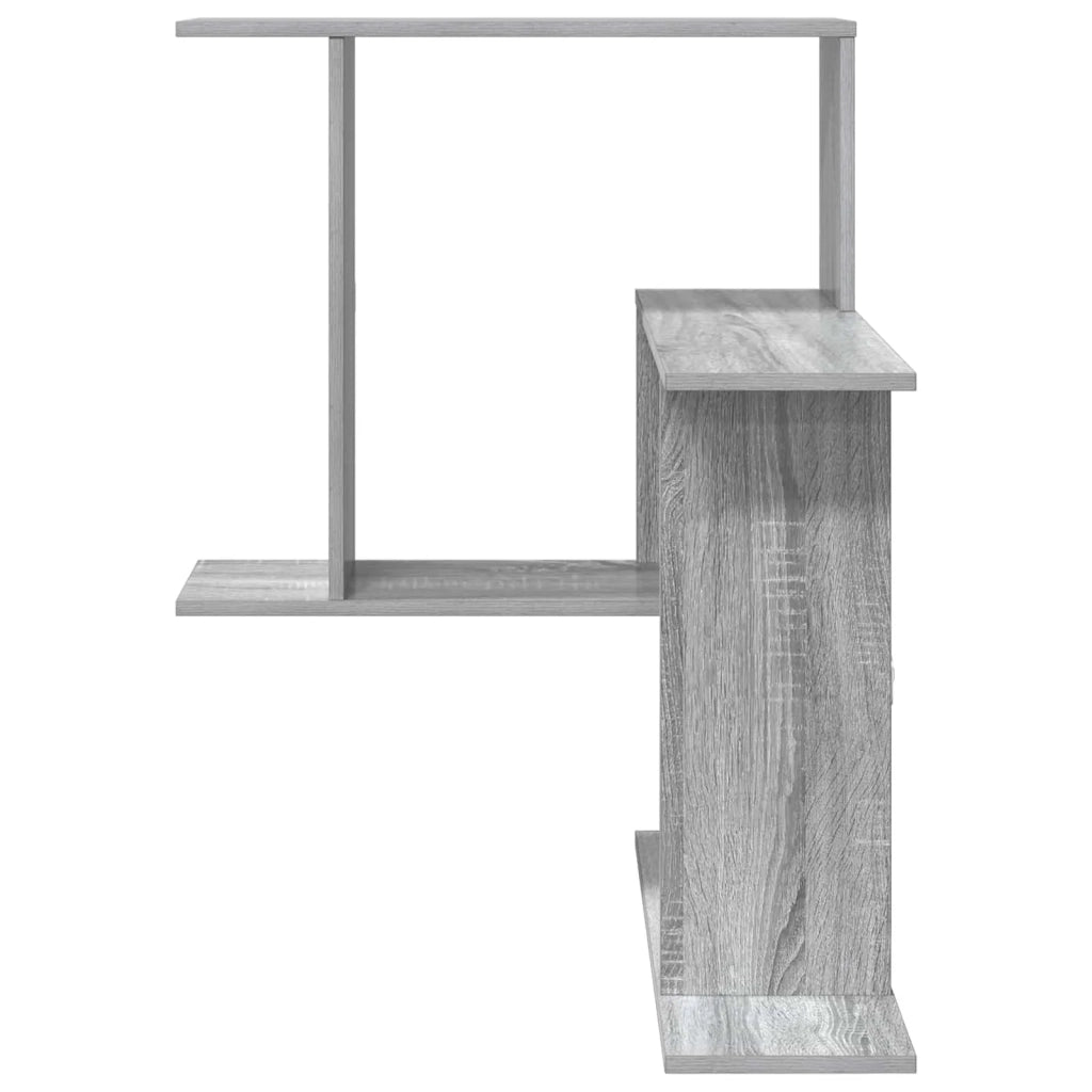 Scaffale da parete Sonoma grigio 67 x 67 x 87 cm 8012225