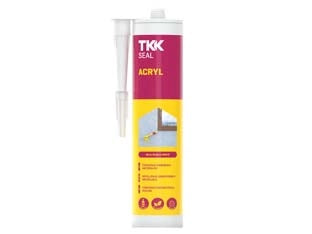 SILICONE SIGILLANTE ACRILICO VERNICIABILE SEAL ACRYL- - ml.310 marrone RAL 8016 - 6 pezzi TKK
