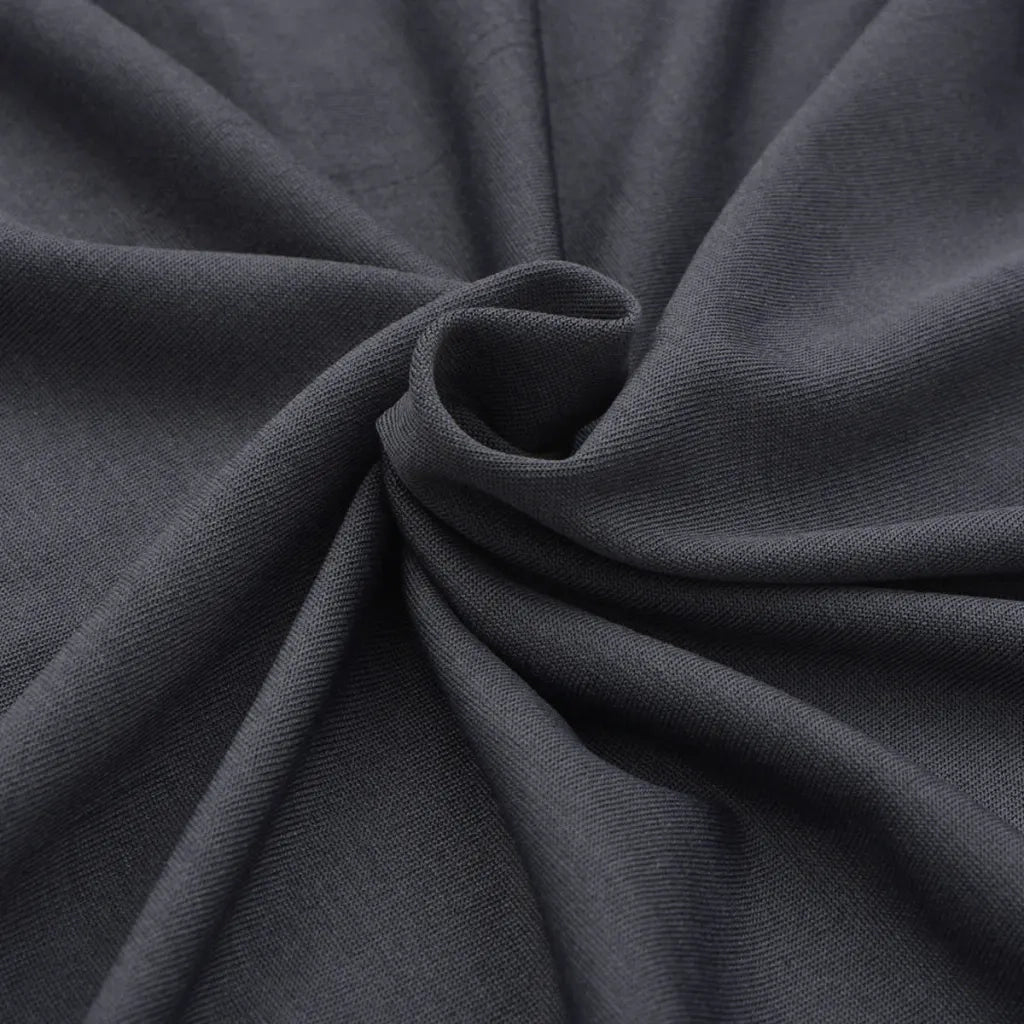 Fodere Elasticizzate per Tavolo 2 pezzi 120x60,5x74 cm Antracite CFW6523237