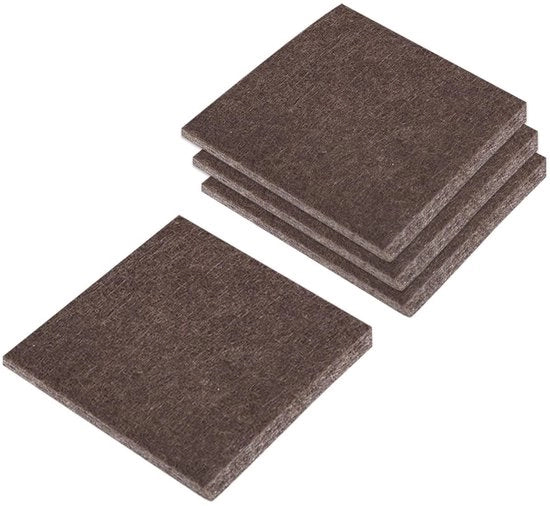 Set di protezioni per pavimento 16 pz - Pads autoadesivi - Dimensioni 50x50 mm - Protezione per pavimenti in legno duro/lamina/tegole - Riduzione del rumore dei mobili