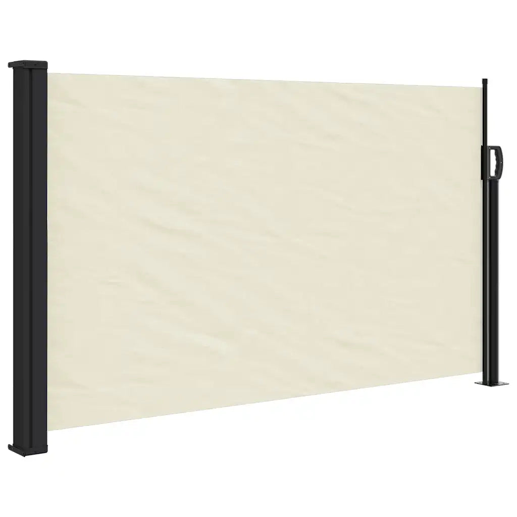 Tenda da Sole Laterale Retrattile Crema 120x600 cm 4004490