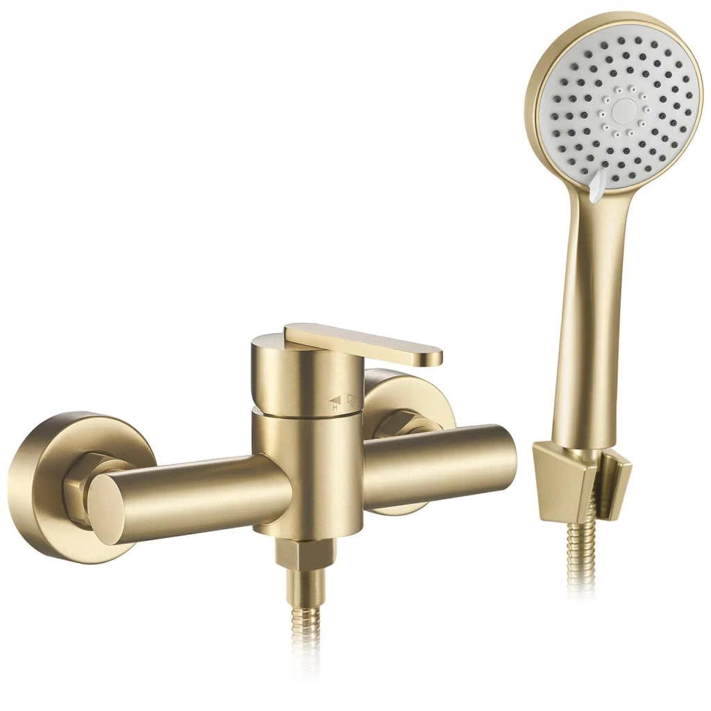 Rubinetto Doccia Rea Ontario Brush Gold