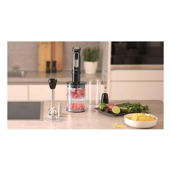 Braun MultiQuick 5 MQ55.254MBK 0,5 L Frullatore ad immersione 1000 W Nero, Acciaio inox