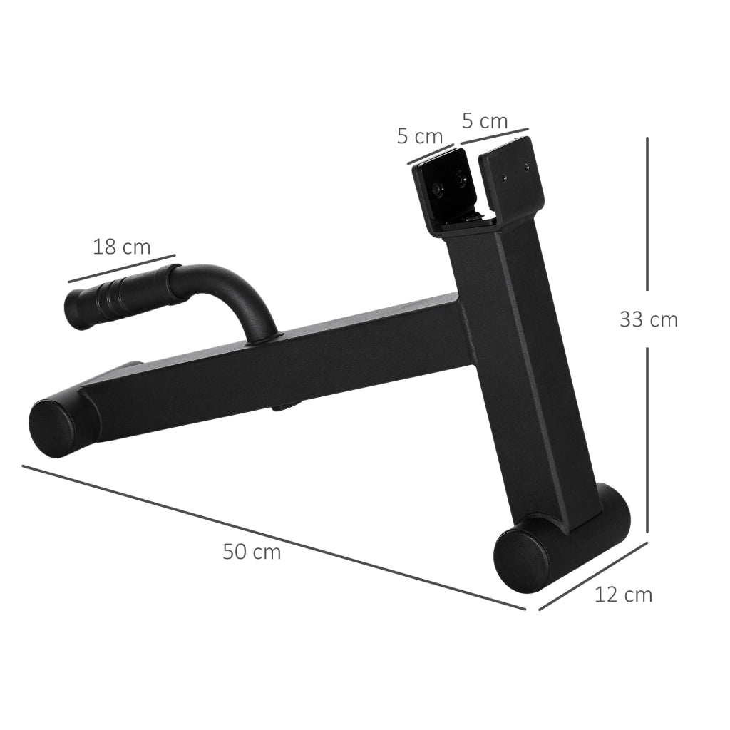Jack per bilanciere per stacco da terra ¨C zephmum ¨C 50x12x33 cm nero