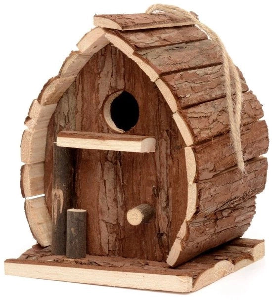 Abitazione per uccelli in legno - Ideale per giardino e balcone