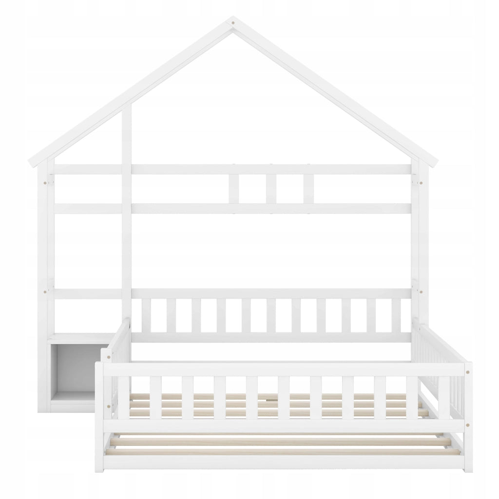 Letto per bambini 140x200 bianco - Xylo