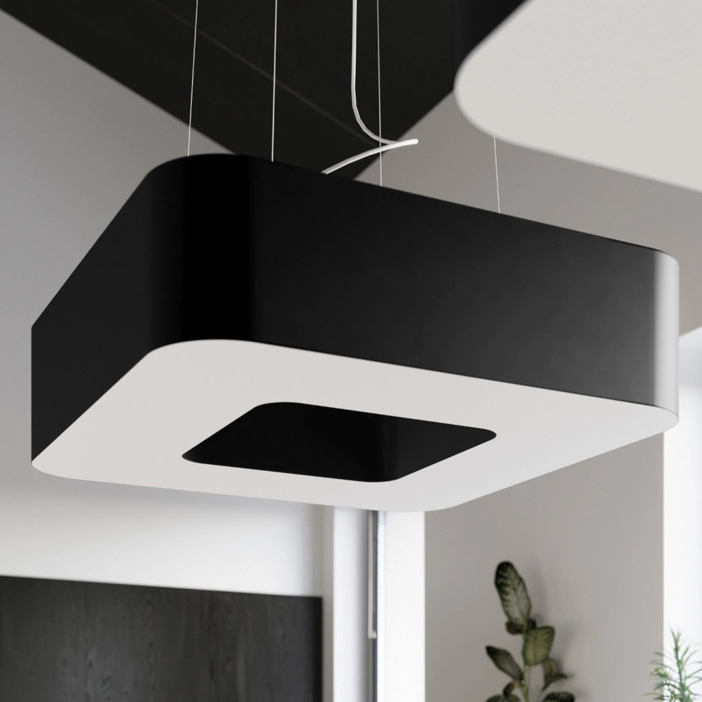 Lampada a sospensione NEPTUN Pure Lume nera 8xE27