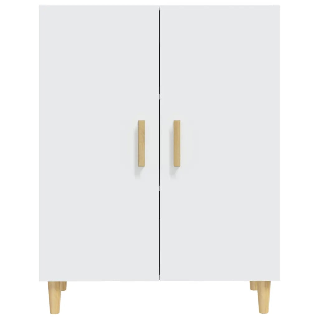 Credenza Bianca 70x34x90 cm in Legno Multistrato 812096