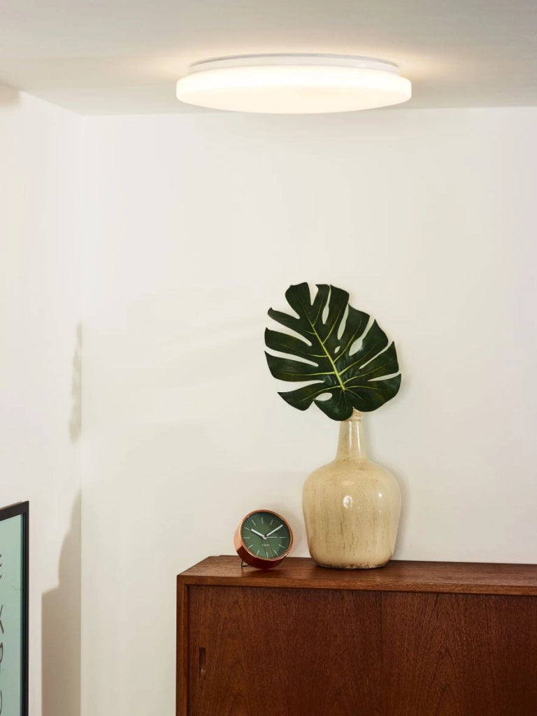 Plafoniera LED Lucide Otis 32W 3000K bianca 39cm rotonda