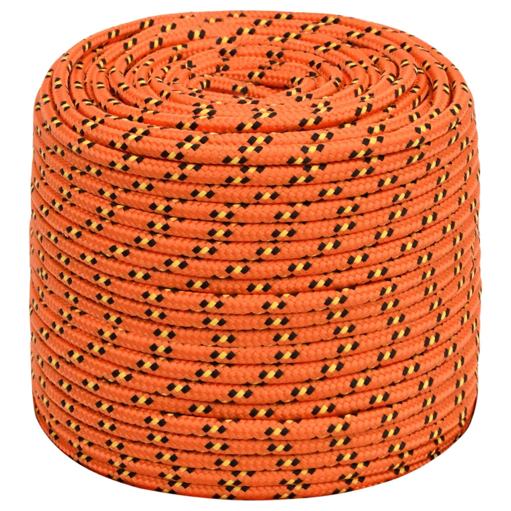 Corda multiuso 10 mm 250 m Arancione PP 645 kg Carico massimo 3473090