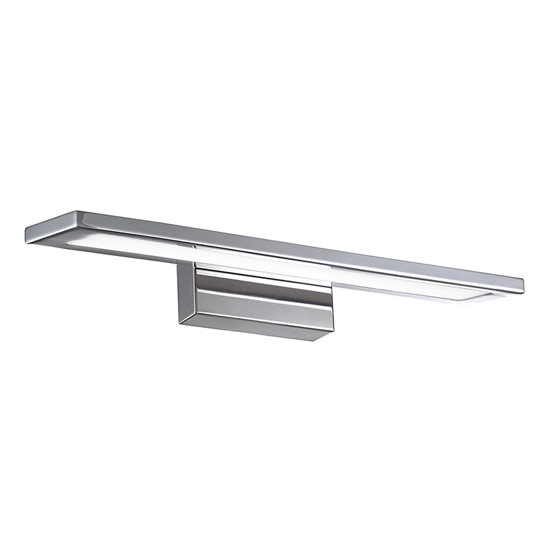 READ Applique da bagno LED 20W 2300lm 3000K IP20 Cromo - Rossini Illuminazione - Lampada a parete sottile per specchi e quadri in metallo