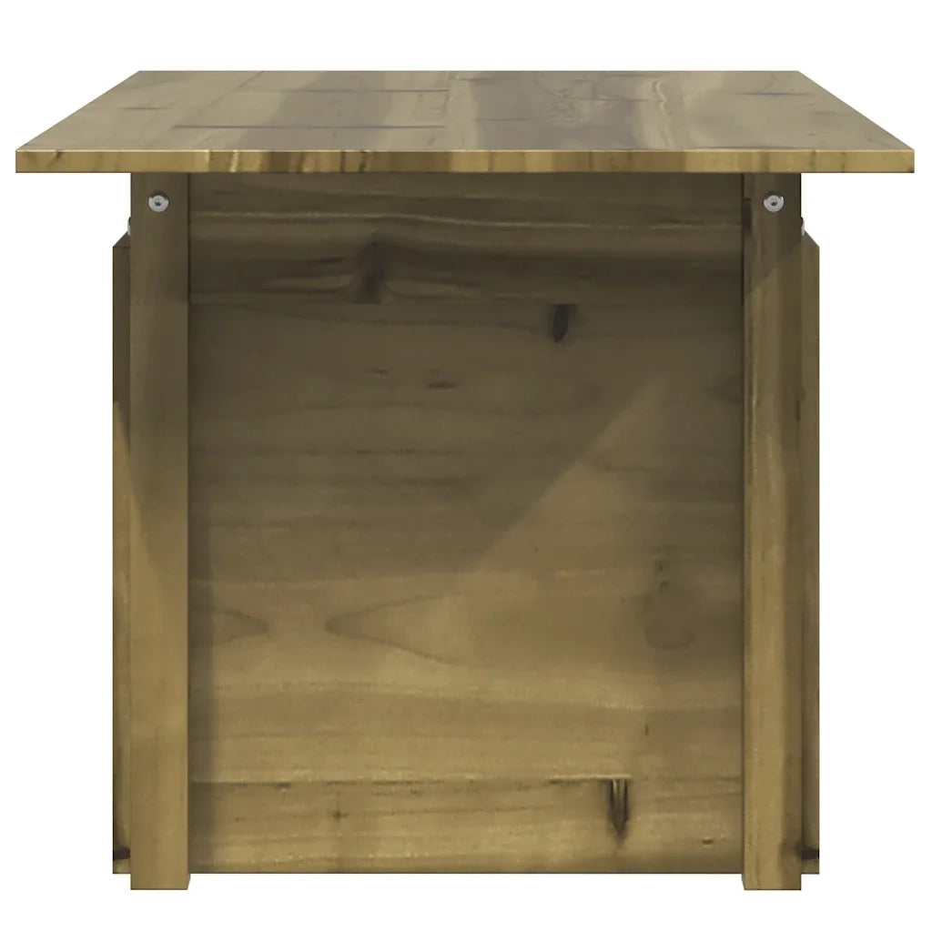 Tavolo da Giardino | Tavolino da esterno 100x50x75 cm in Legno Impregnato di Pino