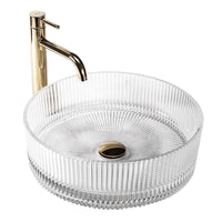 Lavabo Da Appoggio Rea Ingrid Transparent