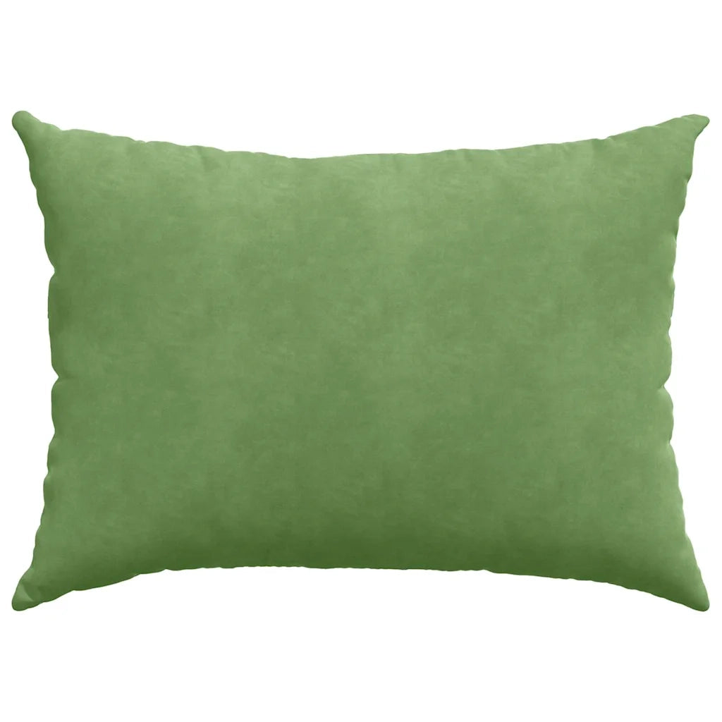 Cuscini da Divano 2 pz-Set di 2 Cuscini per Sofa Verde chiaro 70 x 50 cm