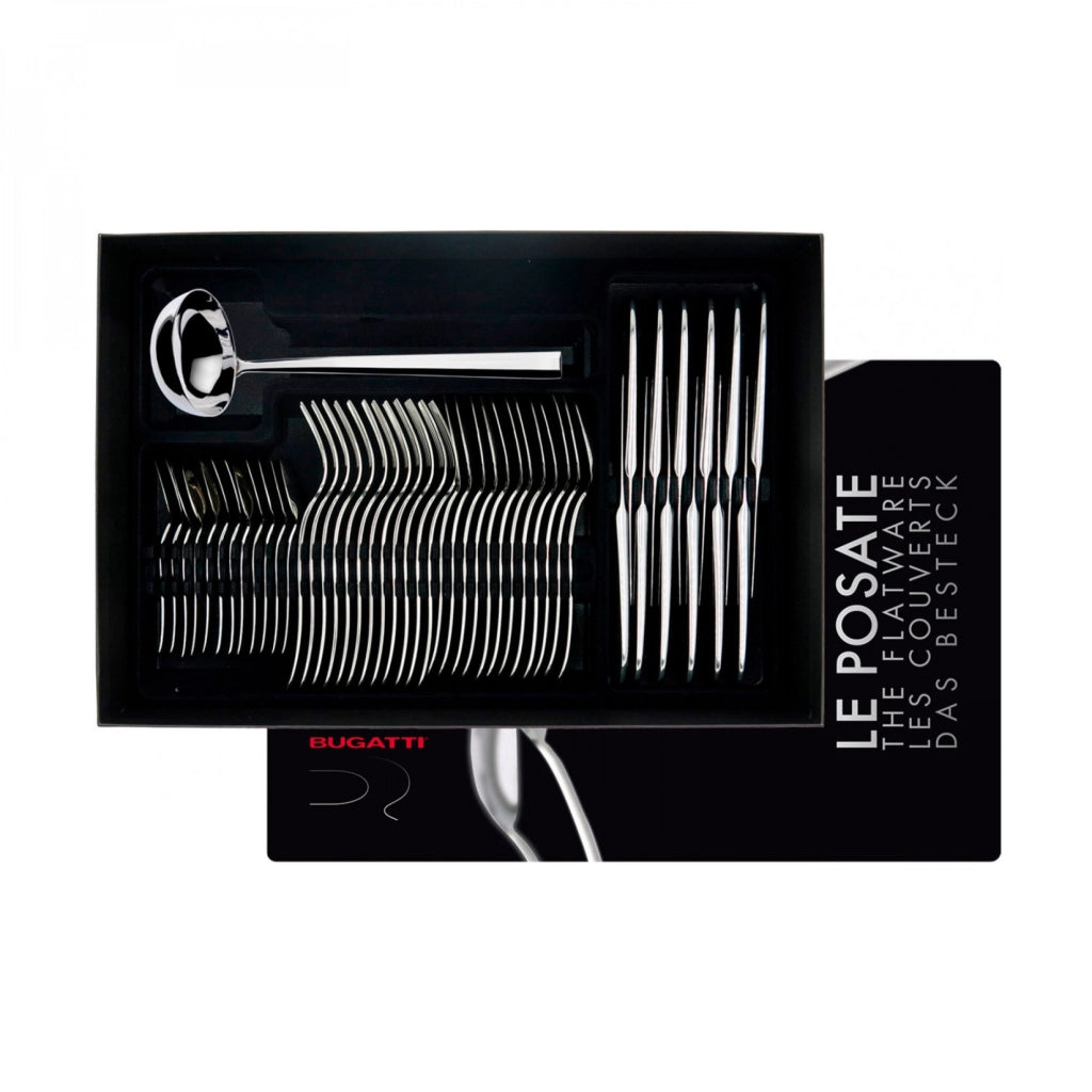 DUETTO, Posate Set 49 Pz, Scatola Gallery, Casa Bugatti