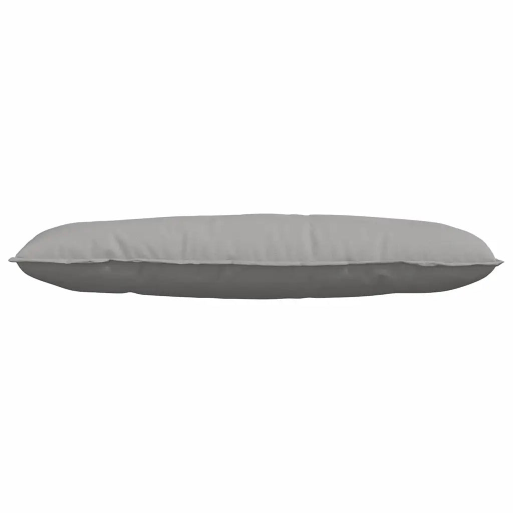 Cuscino per Schiena Grigio Nuvola 120 x 19 x 50 cm Tessuto