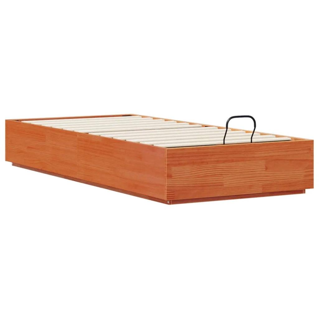 Letto ottomano Marrone Cera 100 x 200 cm 3418737