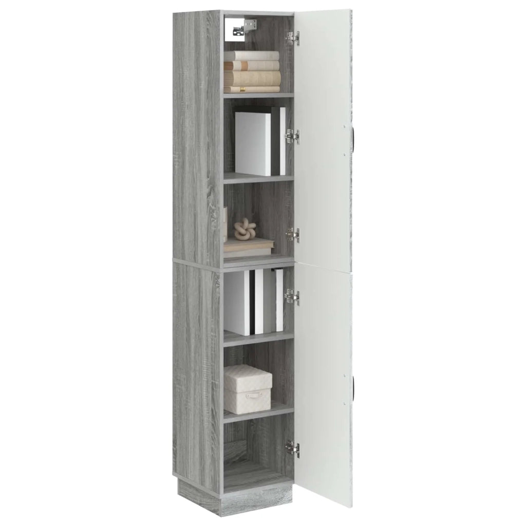 Set di armadi 2 pcs Sonoma grigio Legno ingegnerizzato 3416796