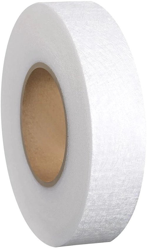 Striscia di fusione per tessuti opstrijkbaar 25 cm x 64 m - applicazione autoadesiva per finitura di abbigliamento