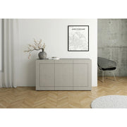 Madia moderna 3 ante 150x40x83,5 cm Elios - Cashmere