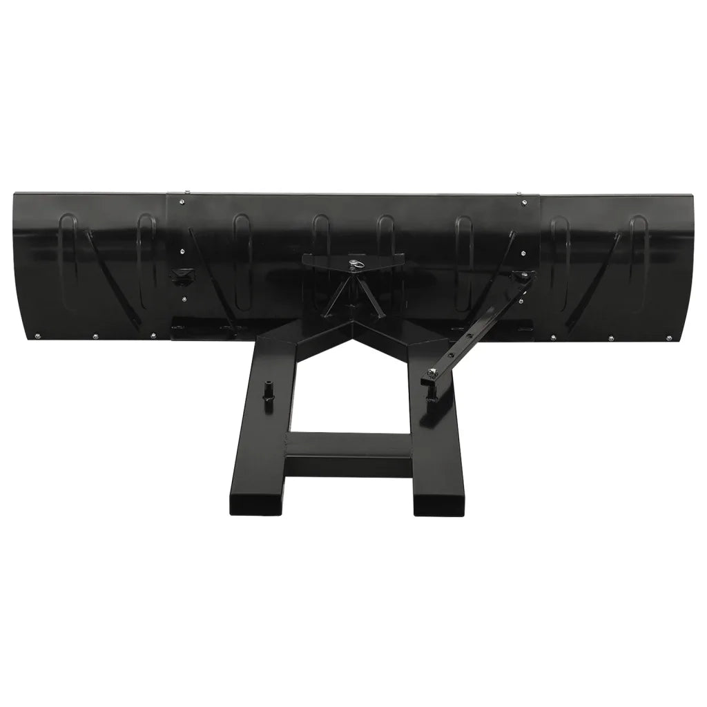Spazzaneve per Muletto 200x48 cm Nero 153131