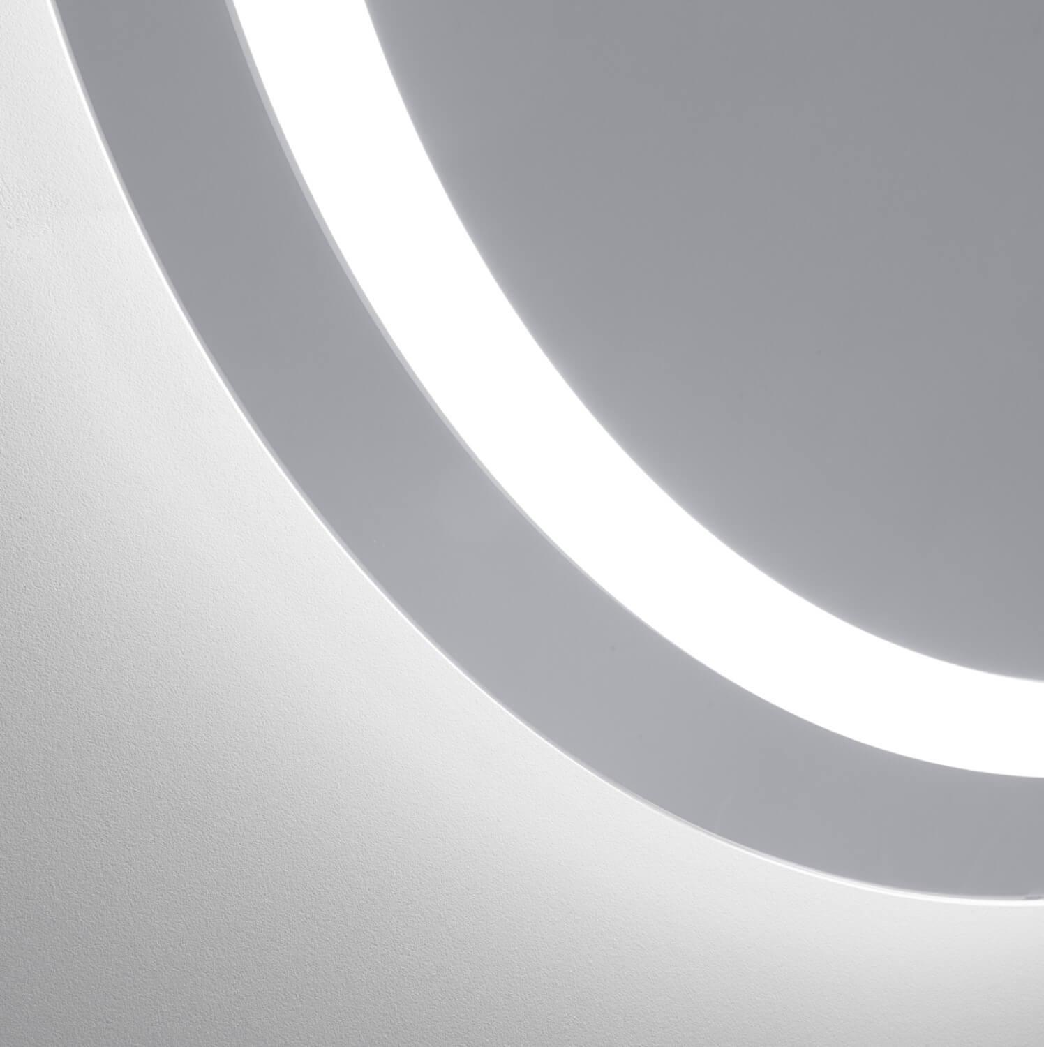 Specchio con Lampada a LED in Ø.60x2,5xØ.60cm TFT Sole Specchio