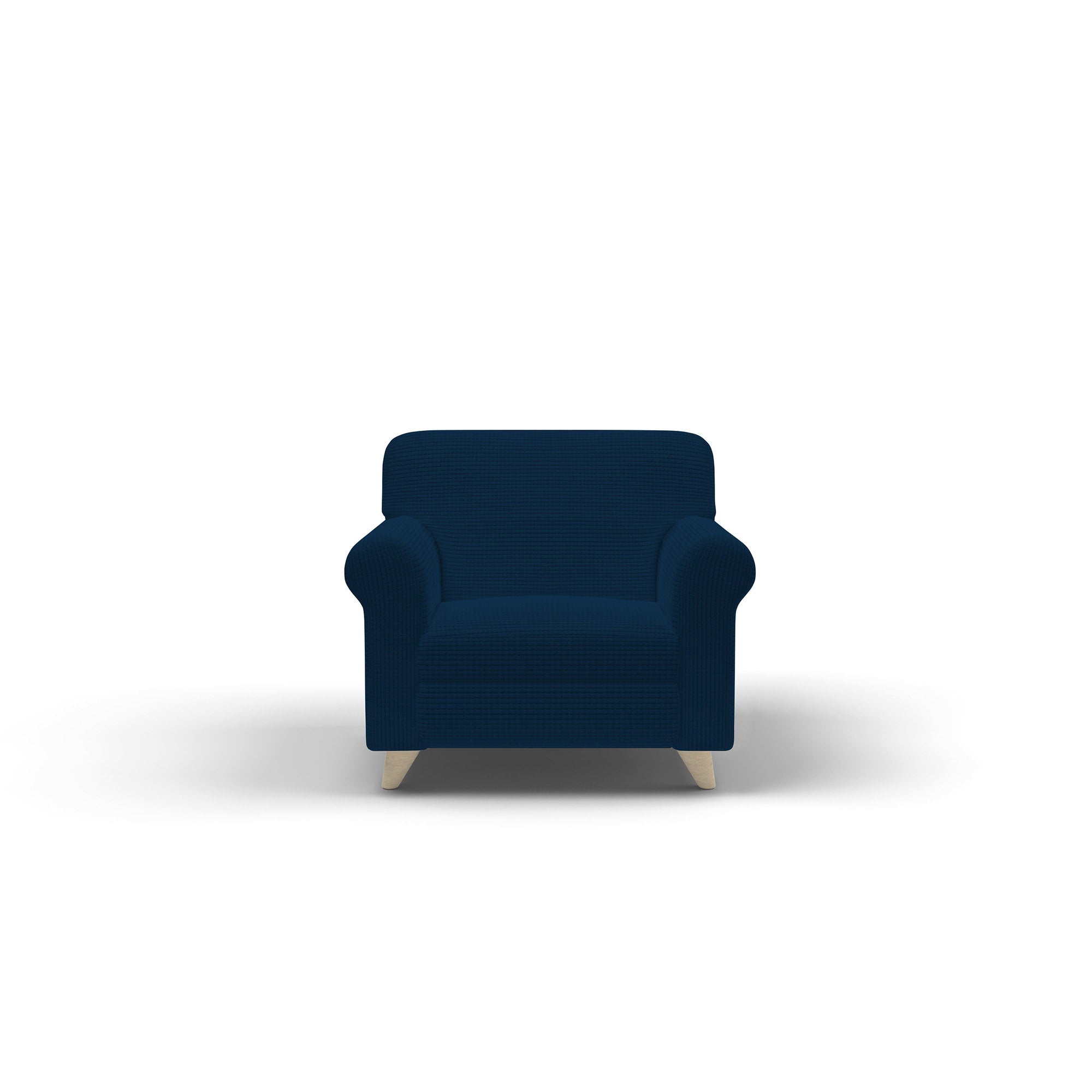 Copridivano Elasticizzato 1 Posto in Poliestere Leslie Blu Scuro