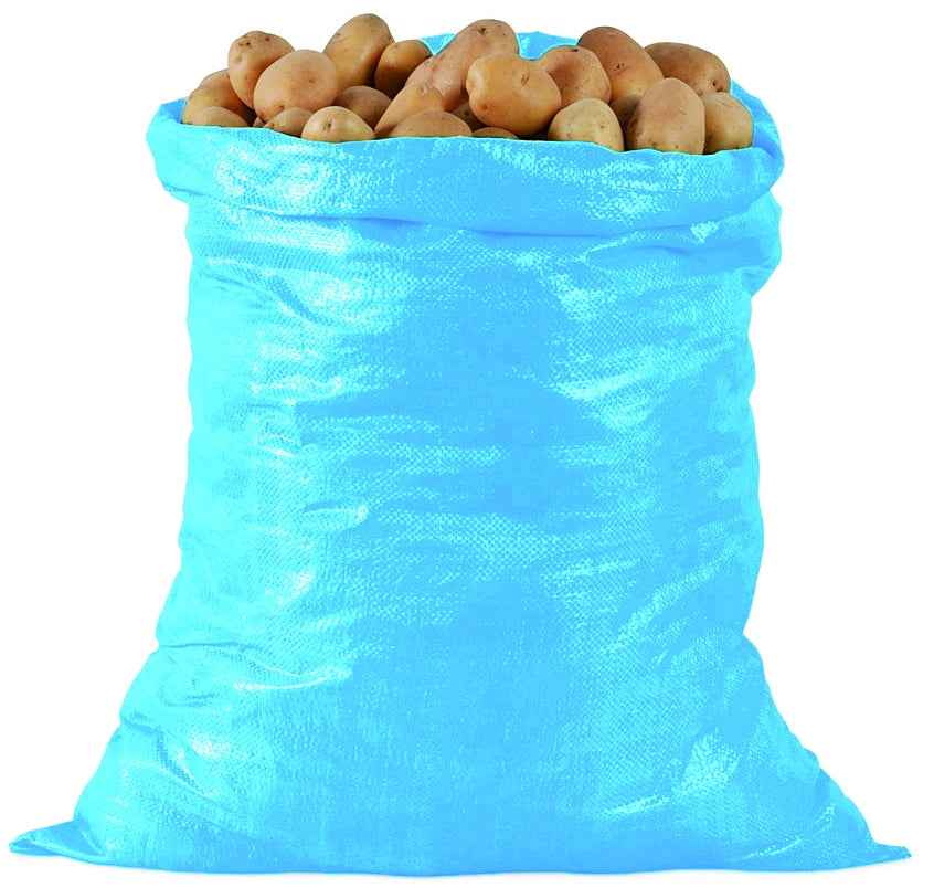 SACCO IN POLIPROPILENE BLU ORLATO CapacitÃE kg.100 cm. 70x120 100.00 pz