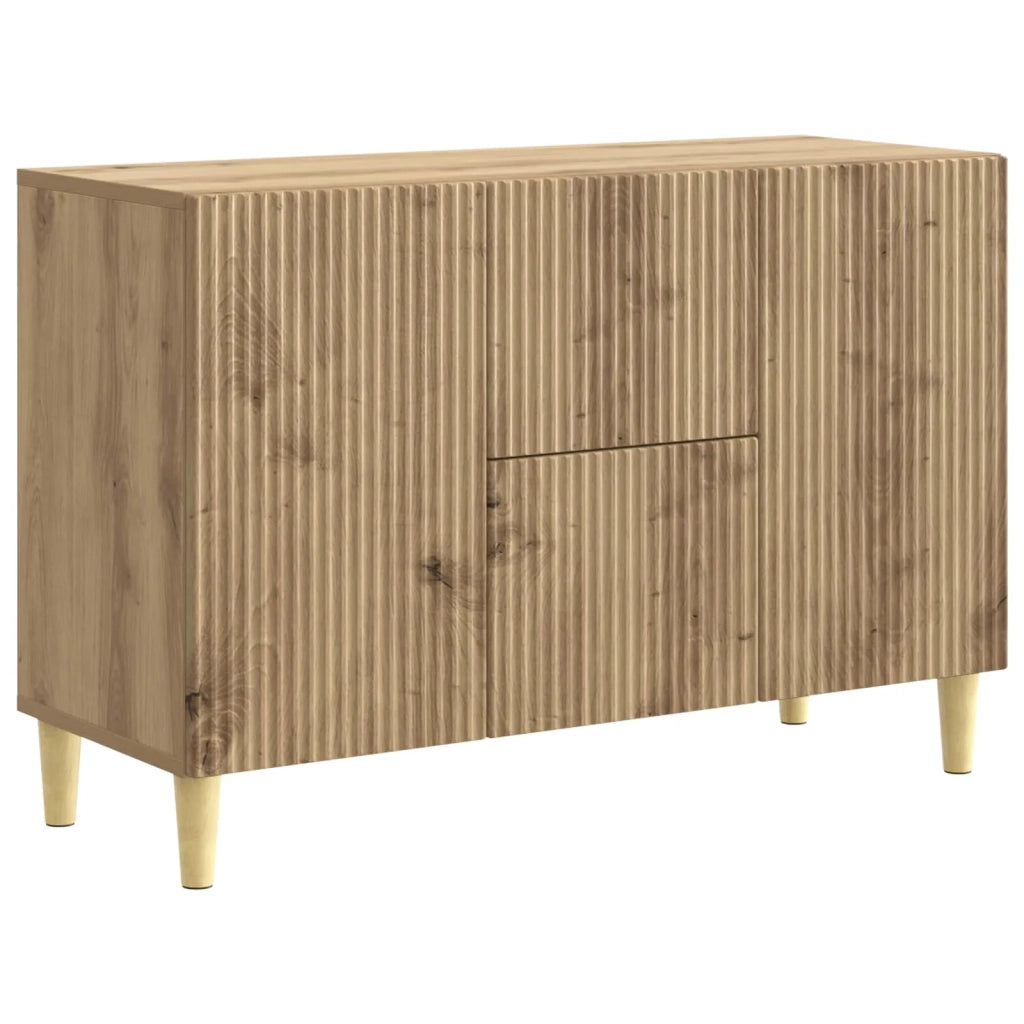Credenza con cassetto Rovere Artigianale 89 x 34,5 x 60 cm 894664