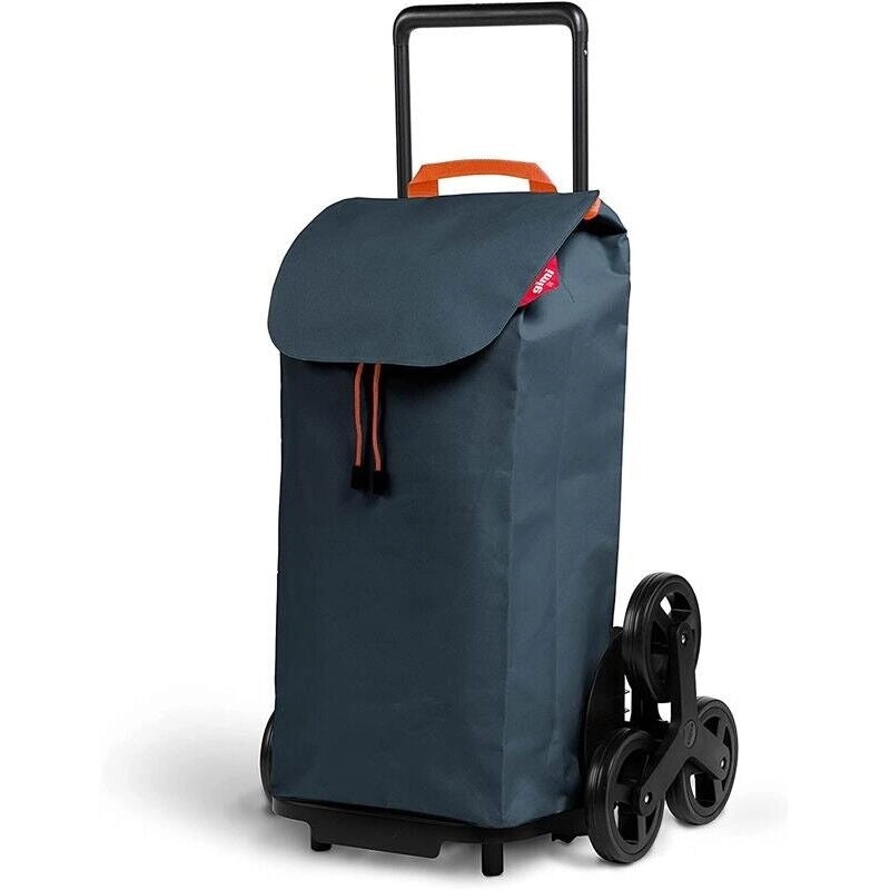 GIMI CARRELLO TRIS PORTA SPESAS IN COLORE GRIGIO