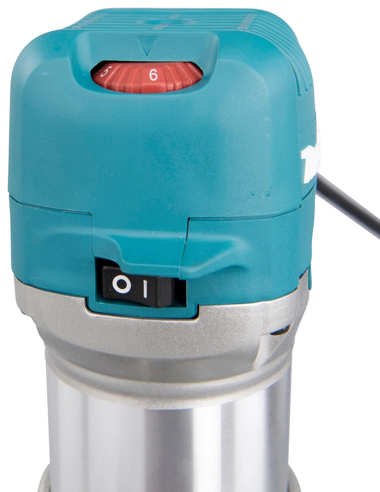 Makita RT0702C – Rifilatore 710W con Base Standard, Pinza e Chiavi