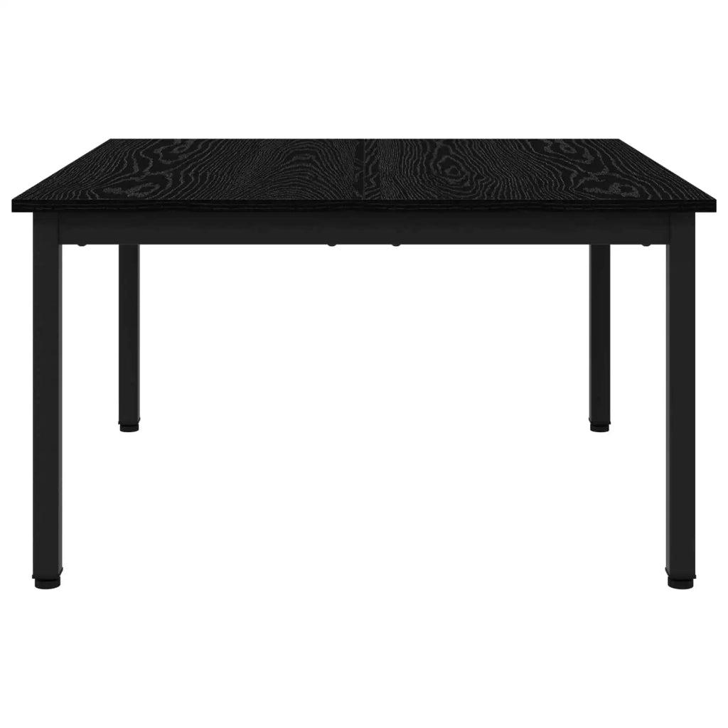 Tavolino da salotto Rovere Nero 80 x 80 x 45 cm