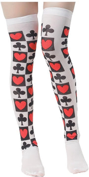 Calze personalizzabili a strisce - Calze sportivi singoli - Calze per giochi di ruolo - 95% Poliester, 5% Elastan - Calze