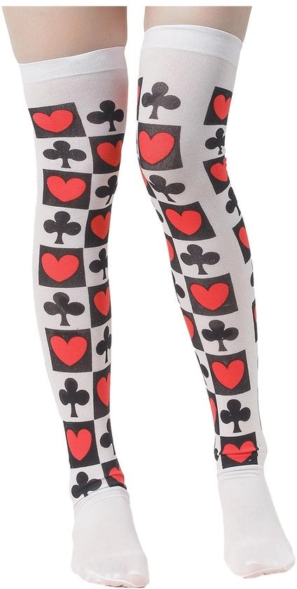 Calze personalizzabili a strisce - Calze sportivi singoli - Calze per giochi di ruolo - 95% Poliester, 5% Elastan - Calze