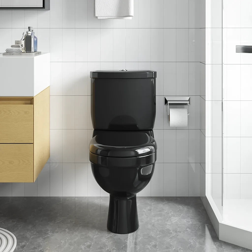 Toilette con Cisterna Nera CFW6260188