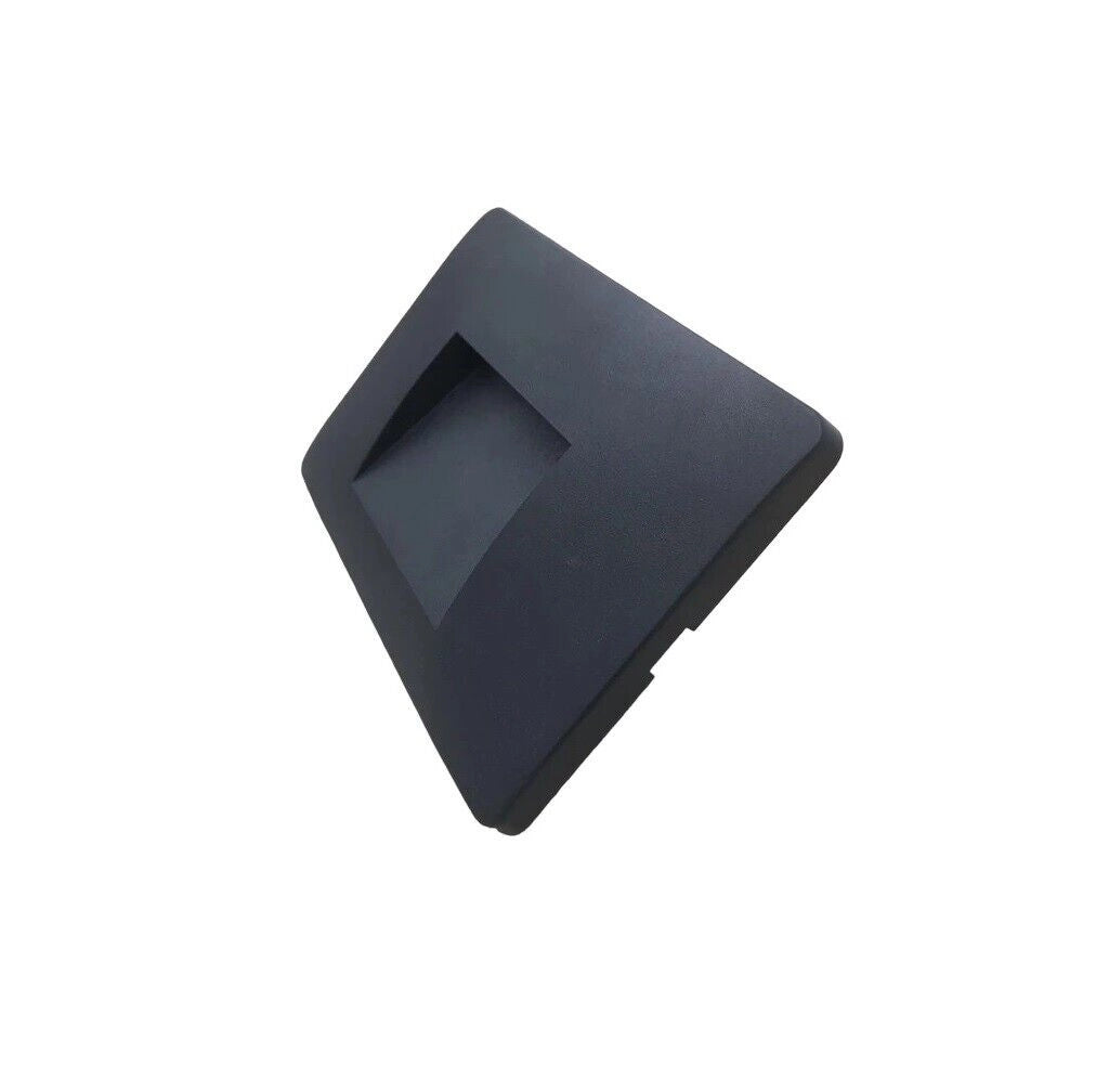 Faretto led 4W esterno IP44 segnapassi per cassetta 503 CCT switch per cambiare 3 tonalita luce bianca calda naturale fredda bianco
