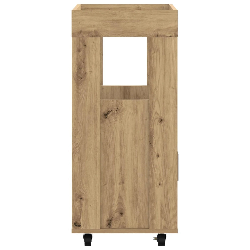 Carrello da Bar Rovere Artigianale 60 x 39.5 x 89 cm 8015685