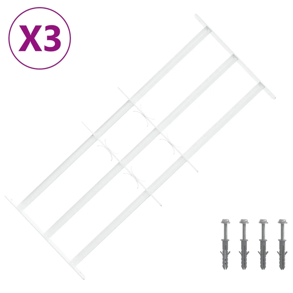 Griglia di Sicurezza per Finestra con 3 Traversine 3 pz CFW7661216