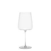 Zafferano Calice Ultralight per vini rossi in vetro sonoro superiore, capacità 75 cl, design moderno, set da 2 pezzi, trasparente, finitura elegante